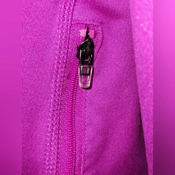 CHAMPION Duodry+ Collared Zip-Up Athletic Pink Jacket - Picture 7 of 10